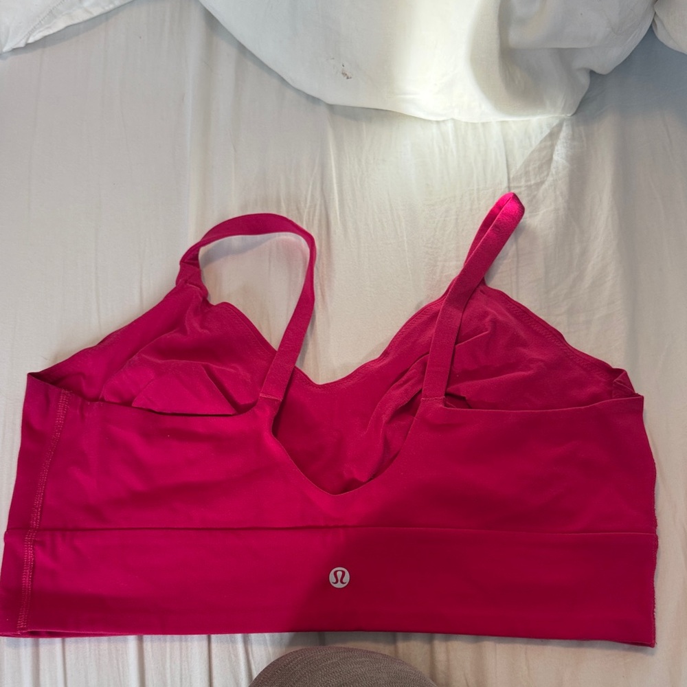 lululemon athletica Vibrant Pink Sports Bra